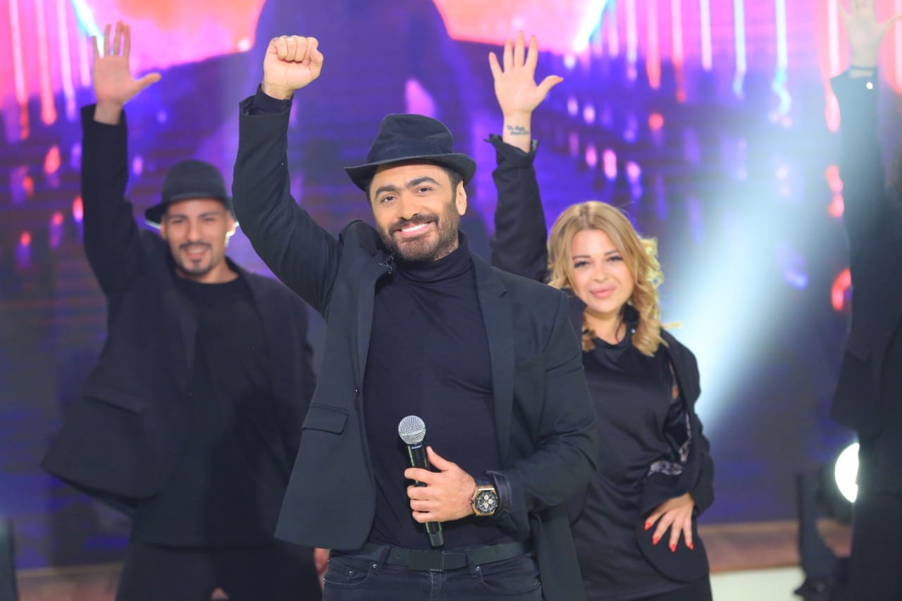 تامر حسني ضيف معكم منى الشاذلي (5)