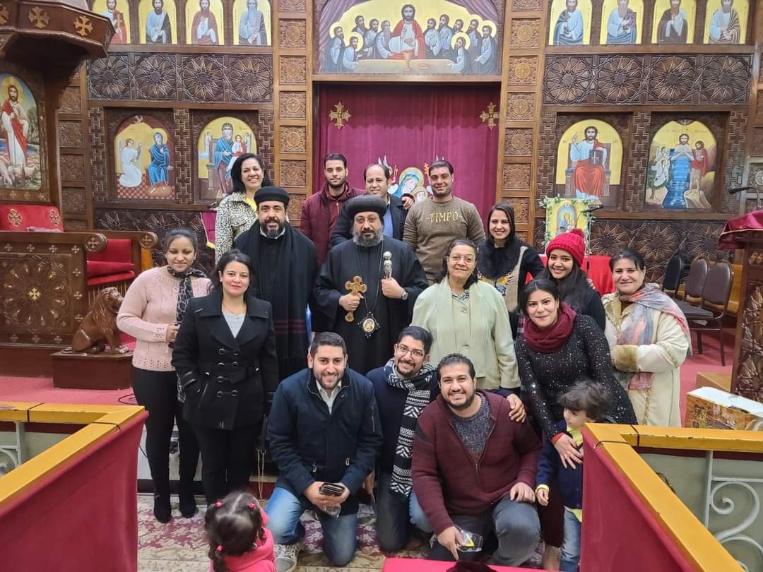 صلاة الشموع في كنائس الوادي الجديد