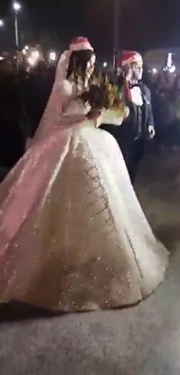 زفاف عروسين بأسوان 