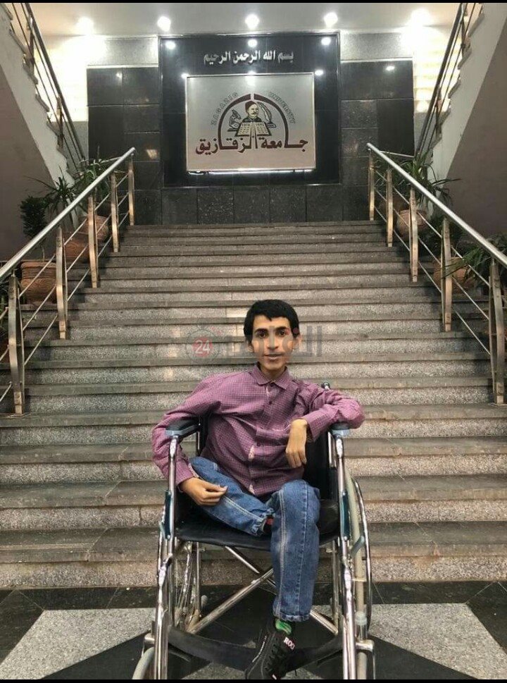 محمد عمر في جامعة الزقازيق