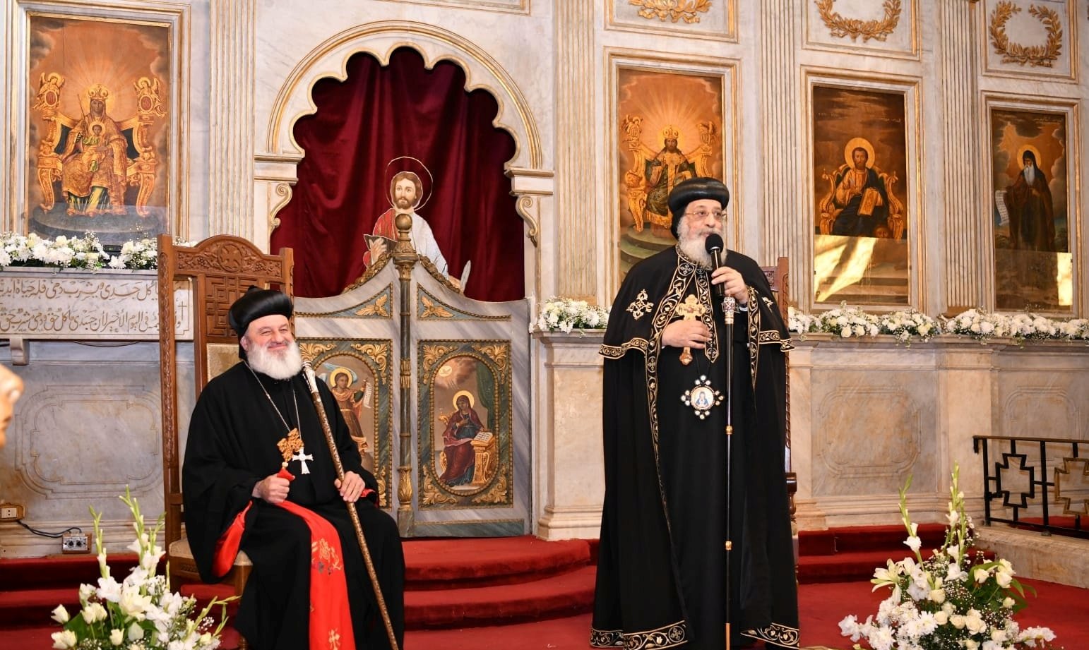 البابا يستقبل غبطة بطريرك السريان