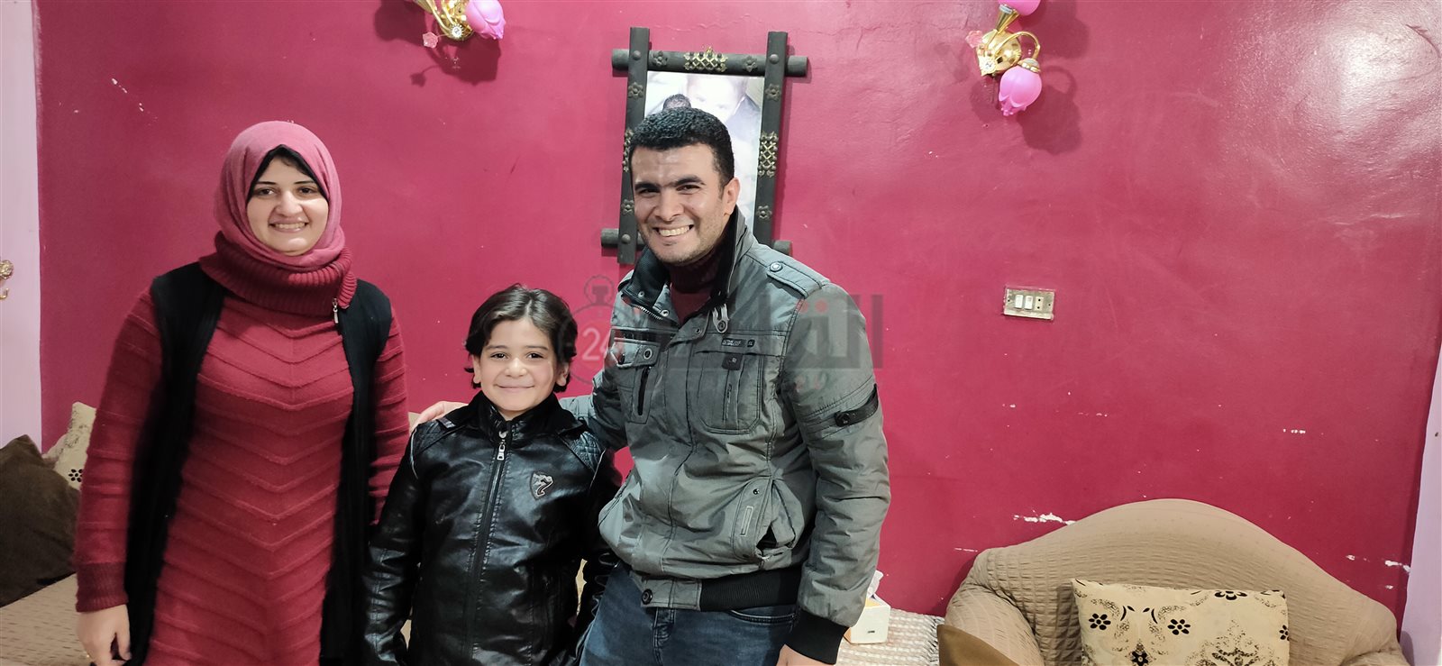 مراسل القاهرة 24 مع محمد ووالدته