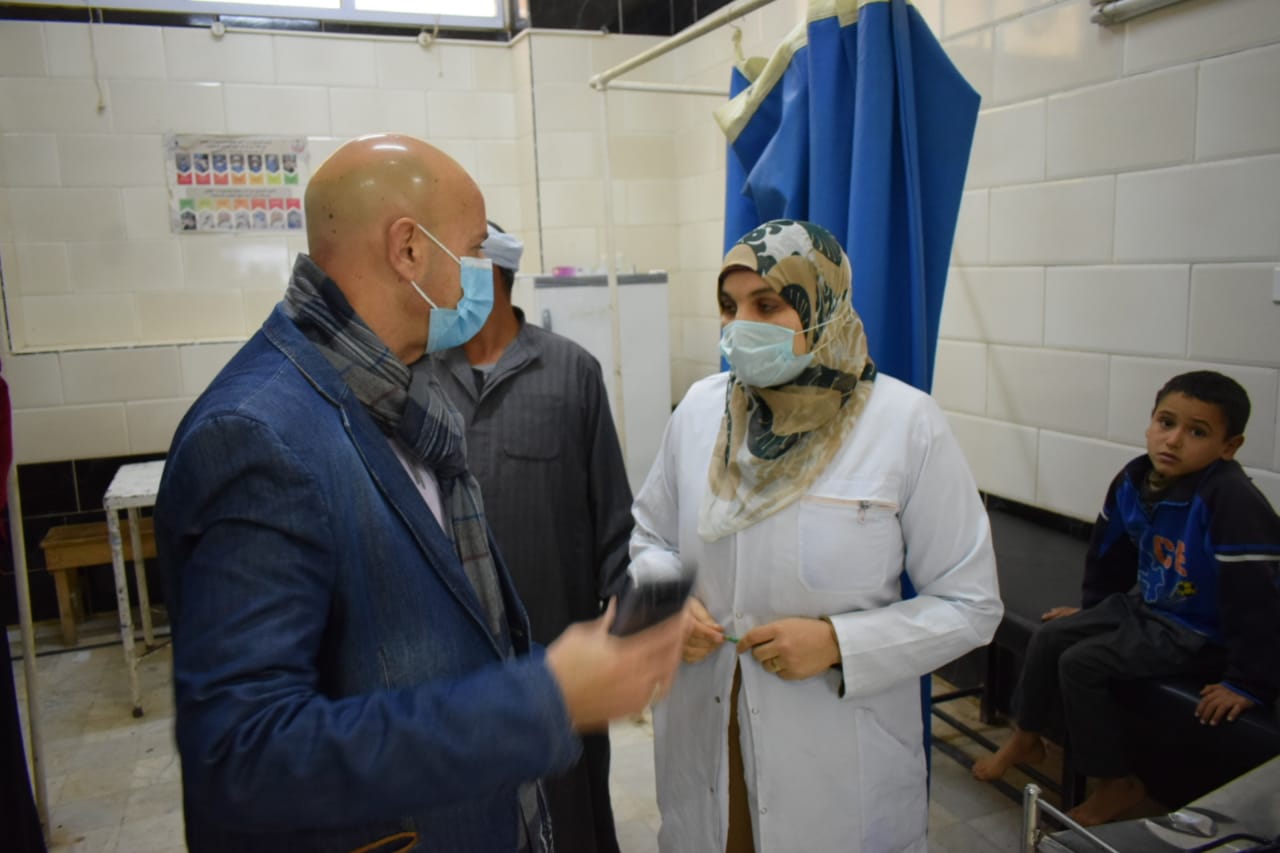 زيارة وكيل وزارة الصحة لـ مستشفى كفر صقر المركزي 01