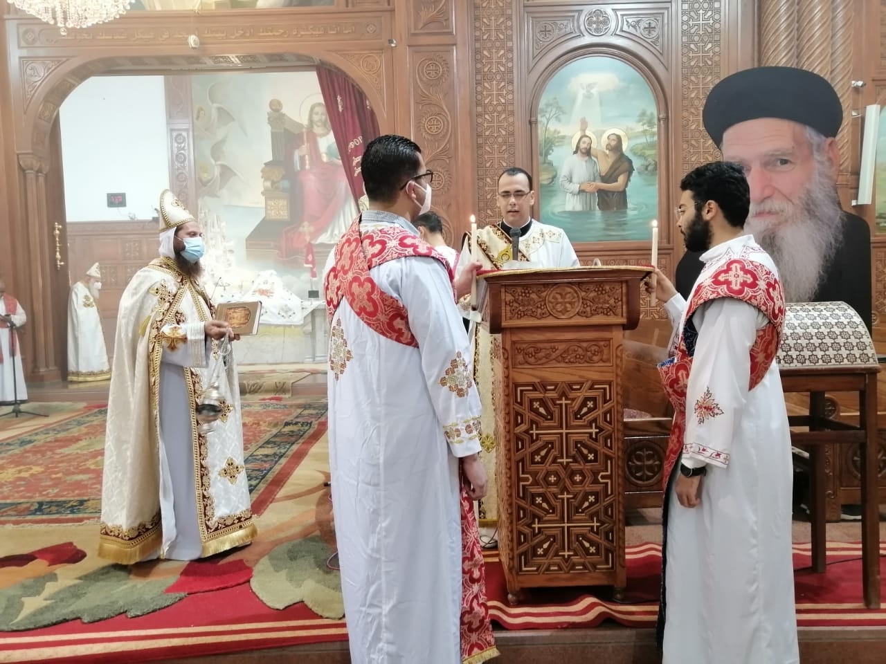 كنائس الفيوم تحتفل بعيد الميلاد المجيد