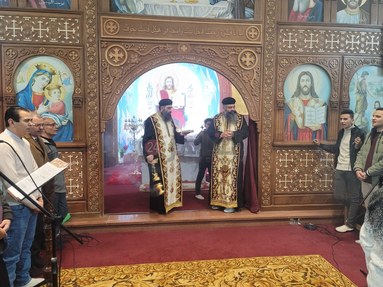 قداس عيد الميلاد المجيد بالشرقية 02