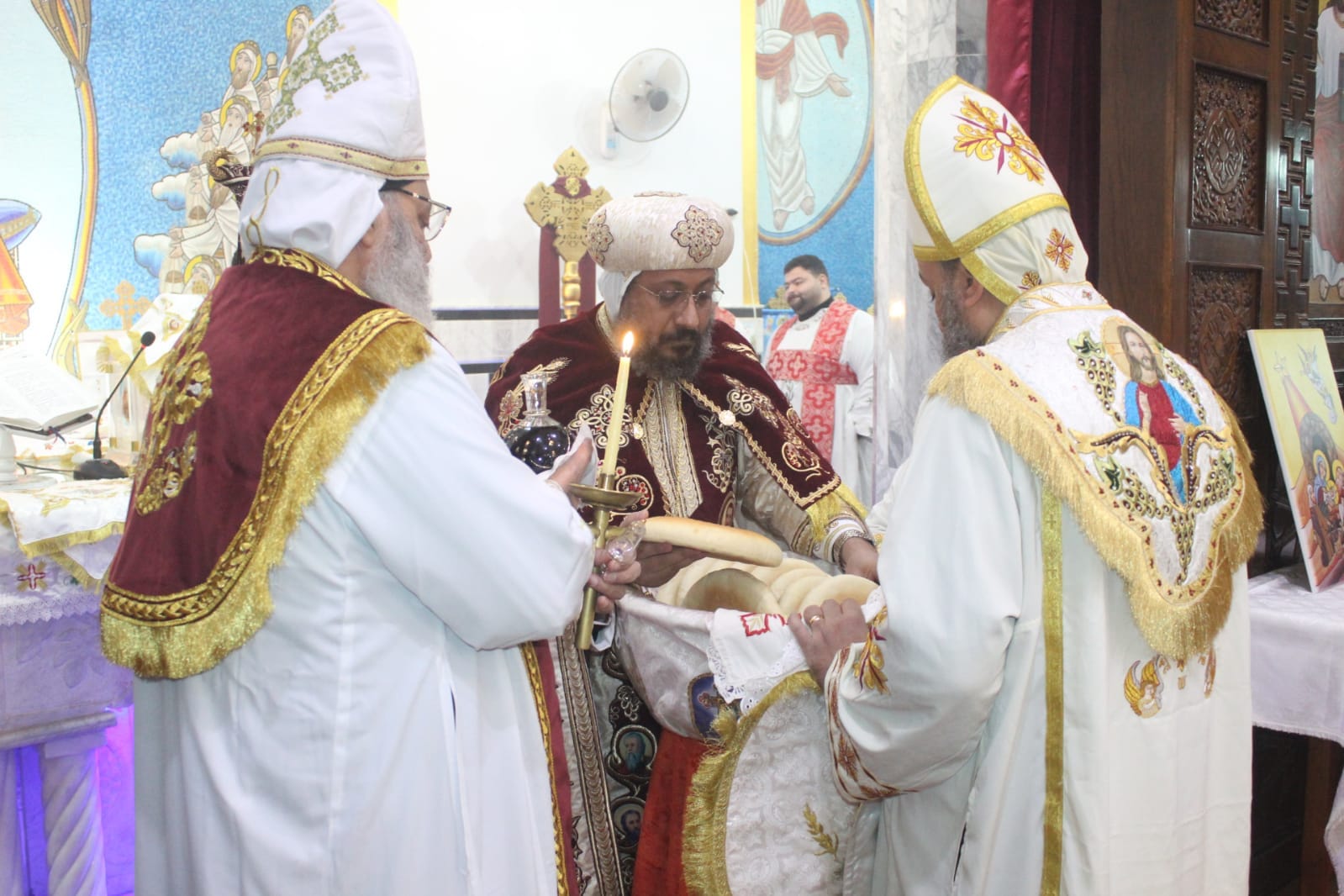 صلاة عيد الميلاد المجيد في الوادي الجديد (1)