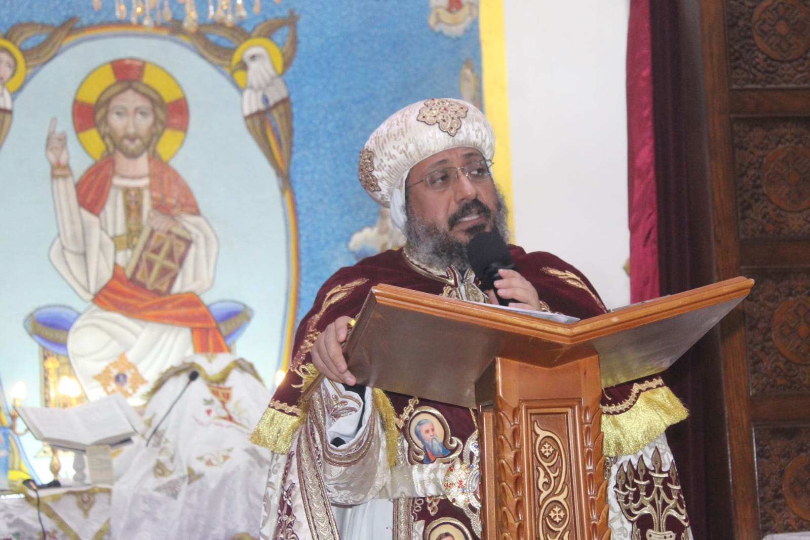 صلاة عيد الميلاد المجيد في الوادي الجديد (4)