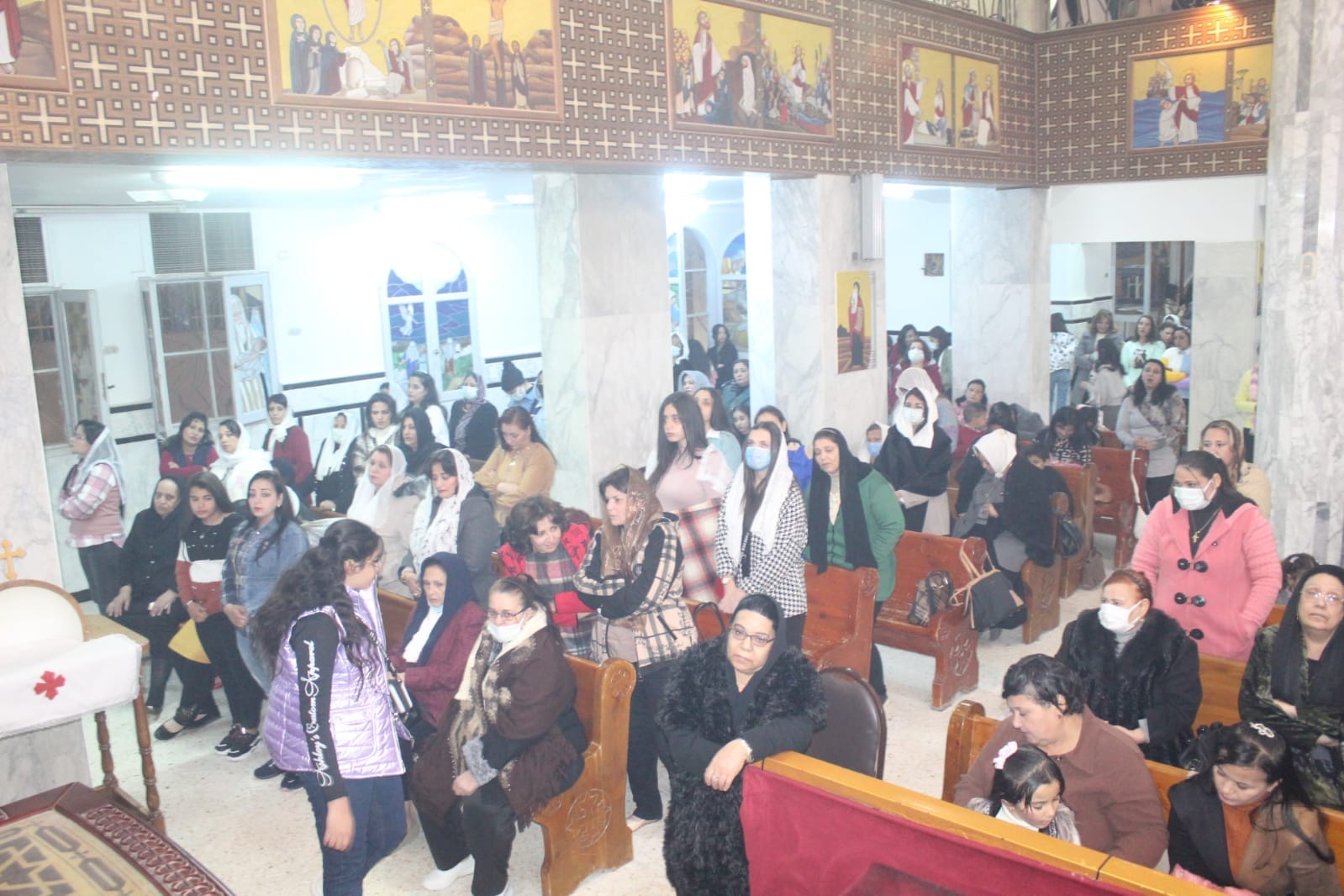 صلاة عيد الميلاد المجيد في الوادي الجديد (5)