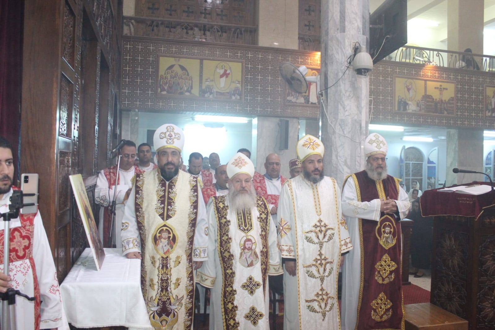 صلاة عيد الميلاد المجيد في الوادي الجديد (6)