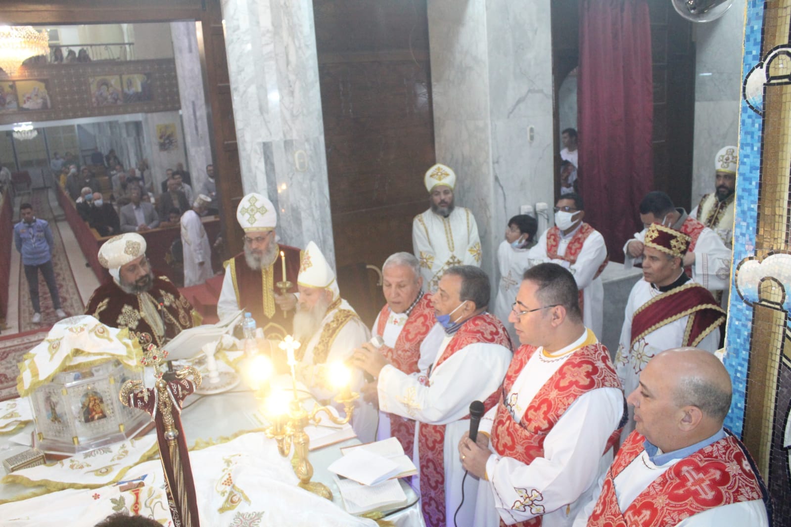 صلاة عيد الميلاد المجيد في الوادي الجديد (7)