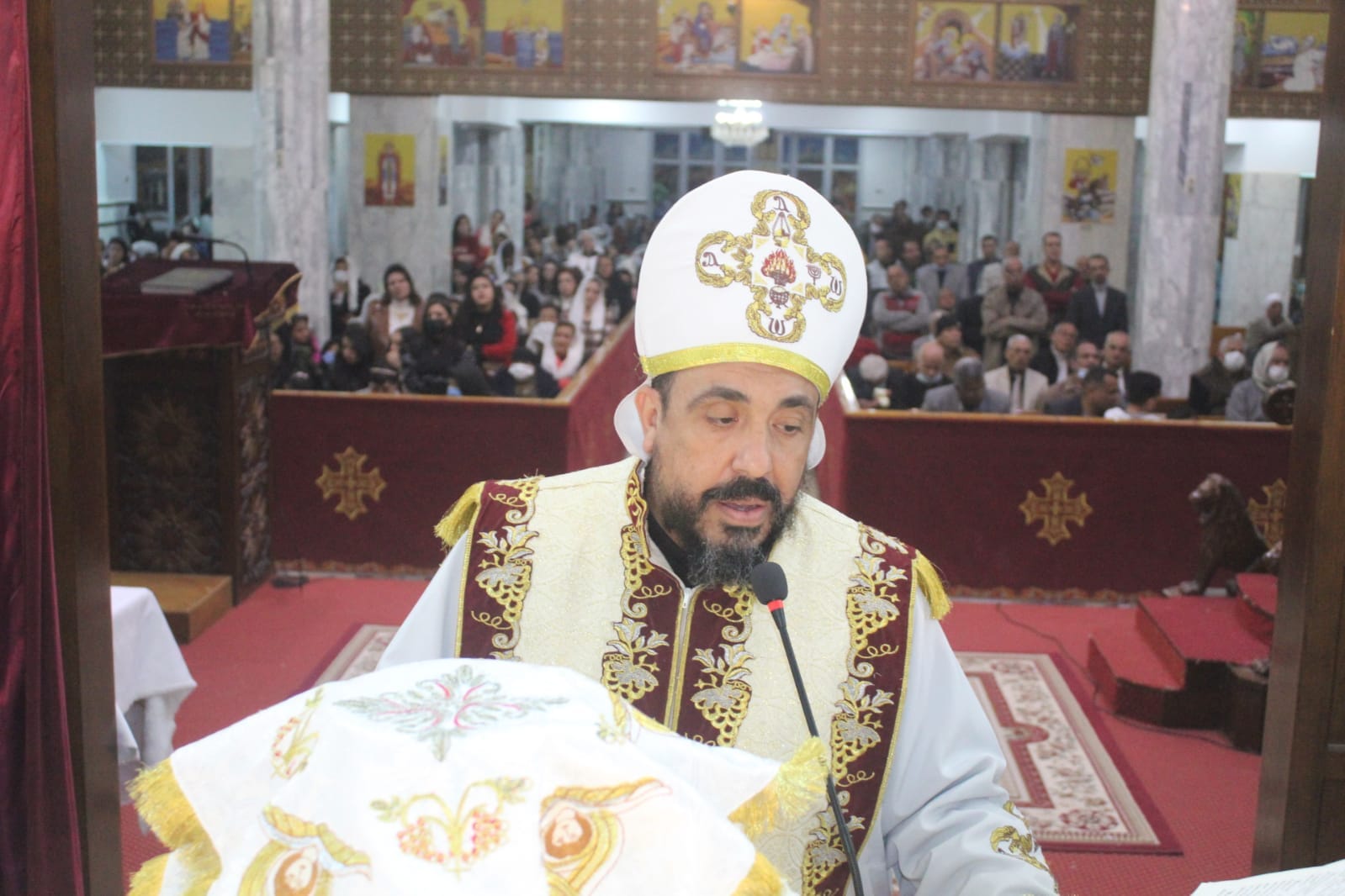 صلاة عيد الميلاد المجيد في الوادي الجديد (8)