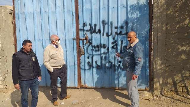 حصر المنازل المعتدى عليها بالشرقية 02