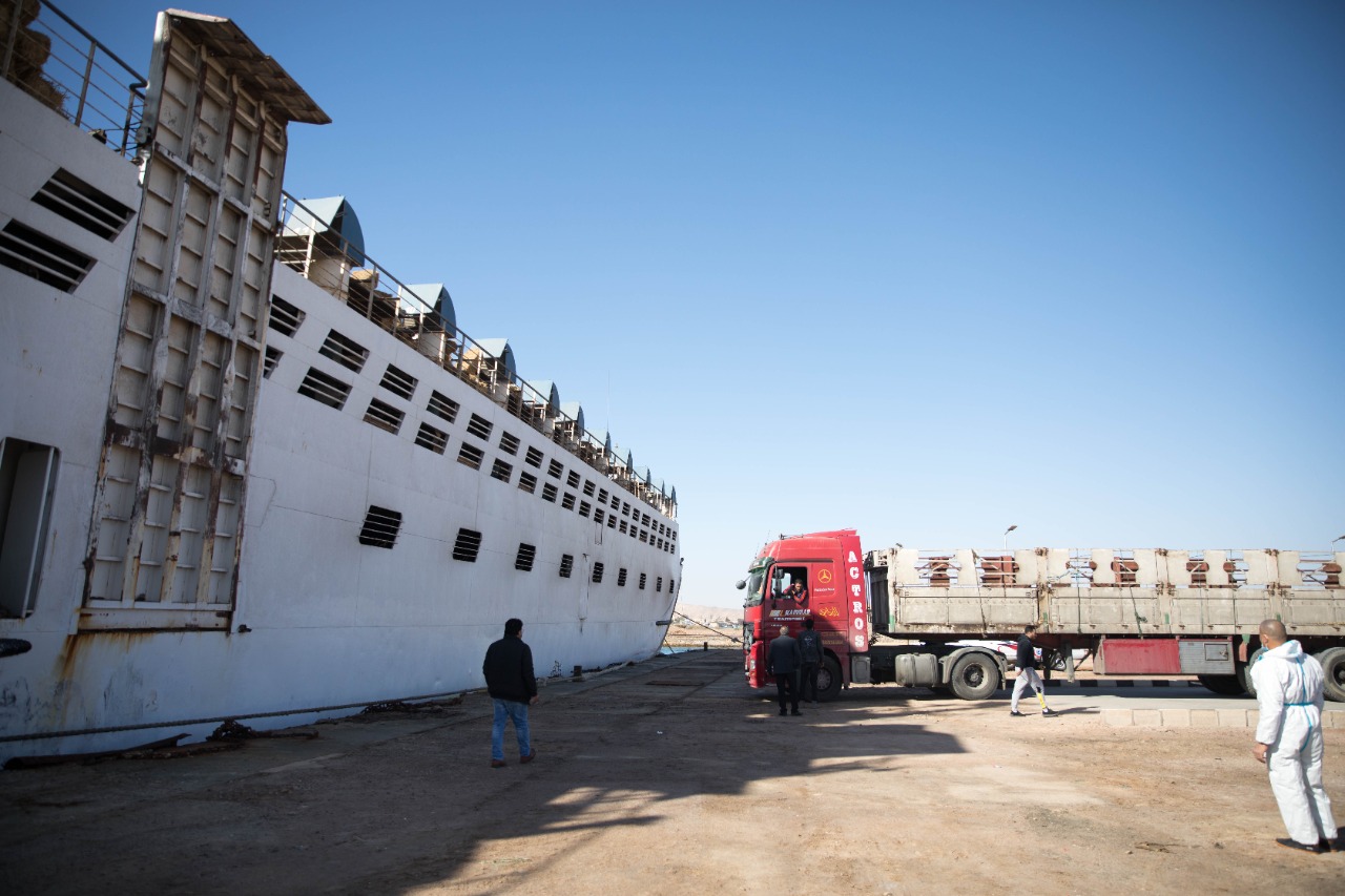 سفينة قادمة من الصومال