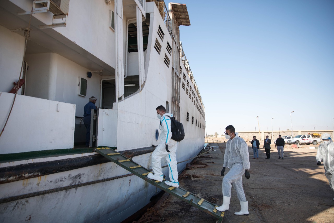 سفينة قادمة من الصومال