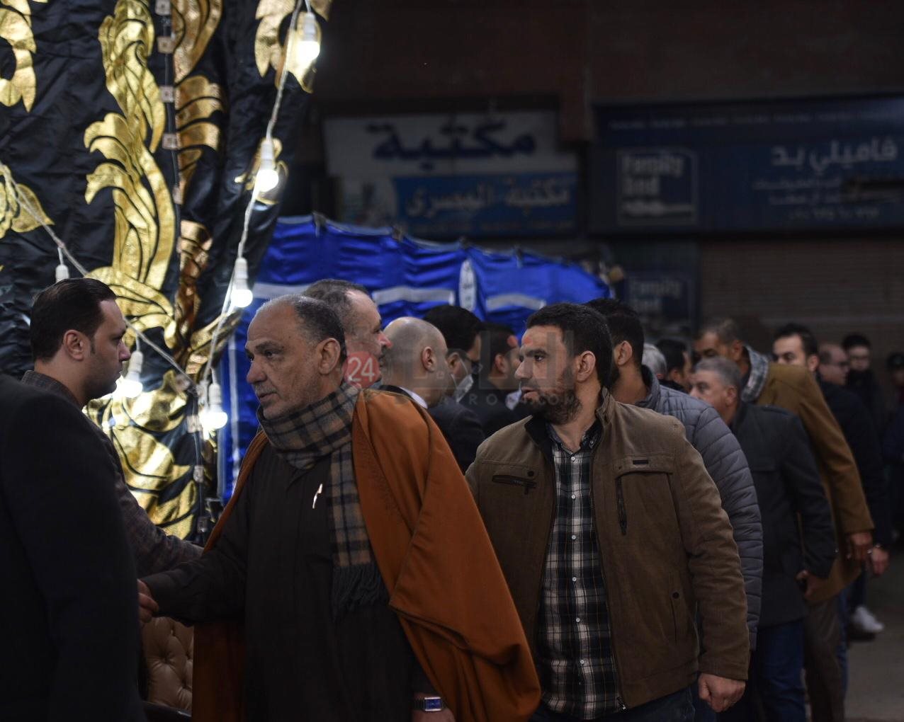 عزاء الإعلامي وائل الإبراشي بشربين في الدقهلية (20)