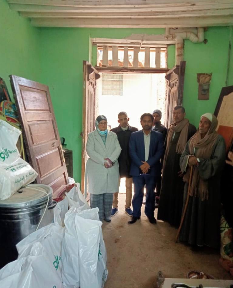 توفير الرعاية الصحية للمتضررين