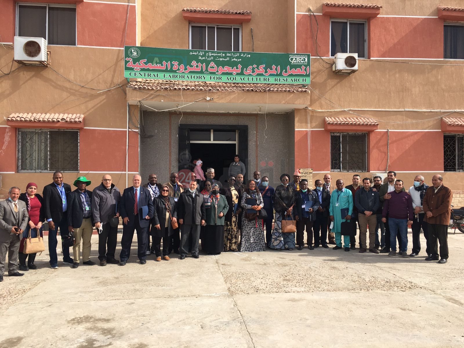 زيارة الوفد النيجيري للمركز الدولي للأسماك 4