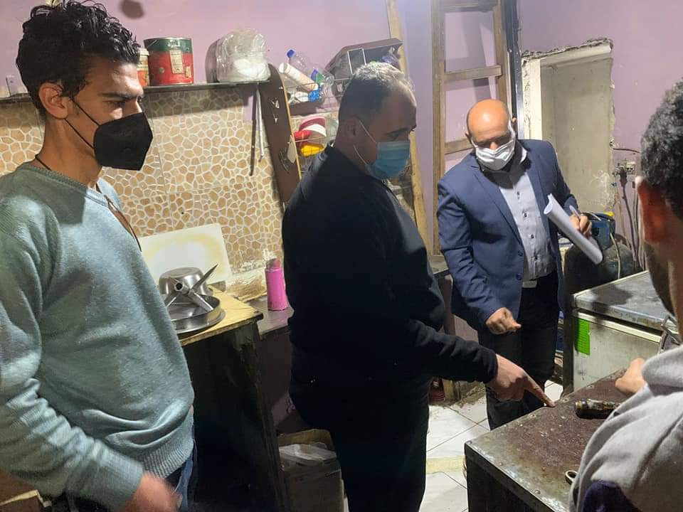 حملة على المنشآت الغذائية بالعاشر من رمضان 5