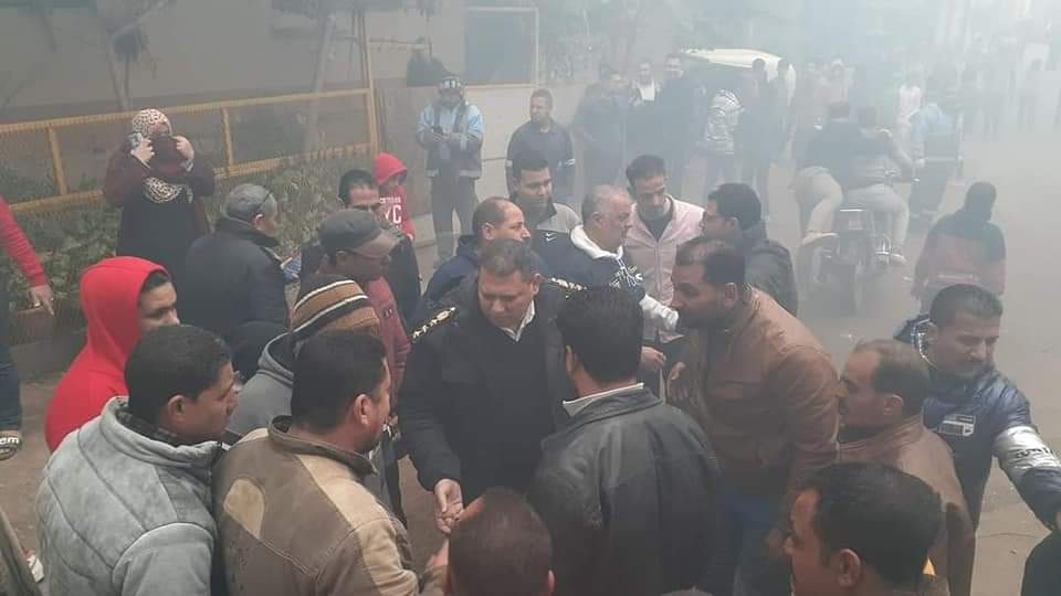 حريق منيا القمح 3