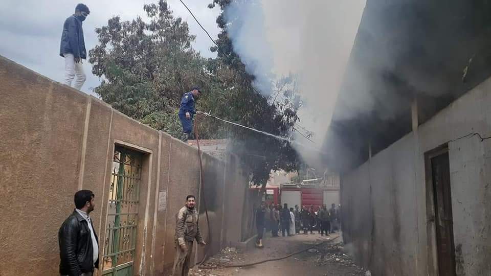 حريق منيا القمح 5