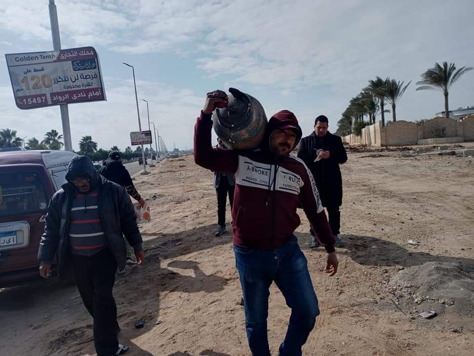 حملة لرفع الإشغالات بالعاشر من رمضان 3