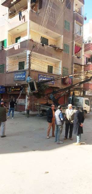 حملات لرفع كفاءة أعمدة الإنارة بالشرقية 02