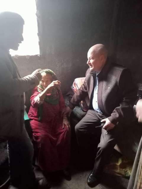 السيدة المعمرة  