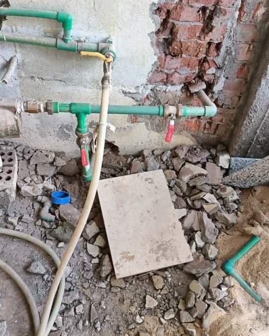 وصلات مياه خلسة 2