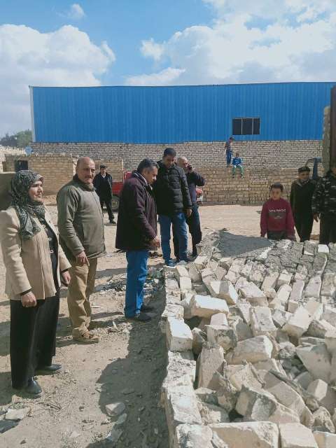 إزالة تعديات على الأراضي بالشرقية 03