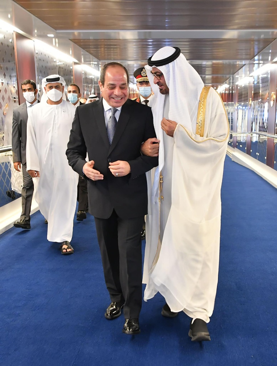 السيسي في الإمارات