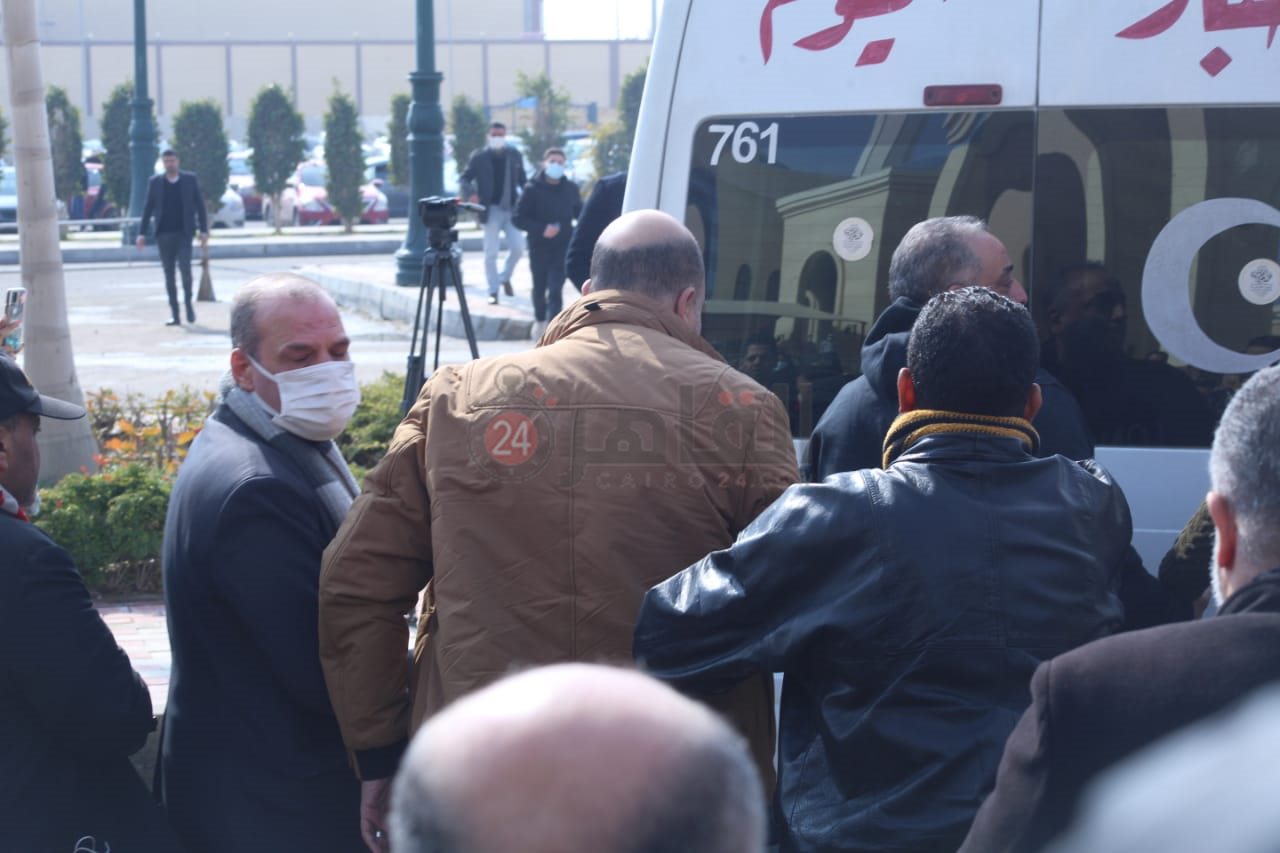 جنازة الكاتب الصحفي ياسر رزق (27)