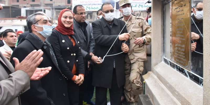 افتتاح أعمال تطوير ميدان الشهيد أحمد منسي بالشرقية 03