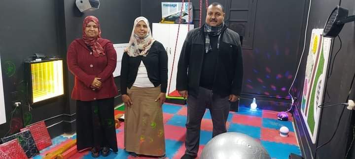 افتتاح مركز التأهيل والتخاطب بمركز شباب صدفا