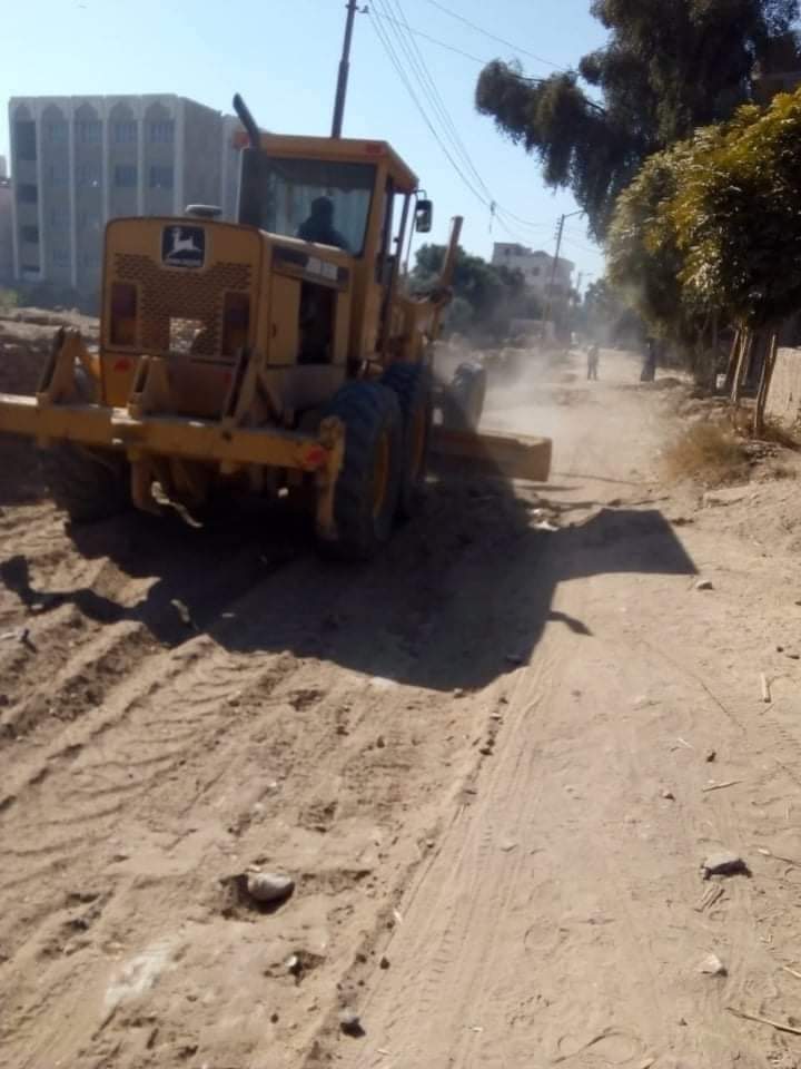 حملة تسوية الطرق بالزينية