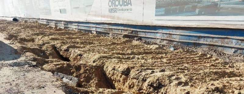 أعمال إصلاح خط الطرد 2