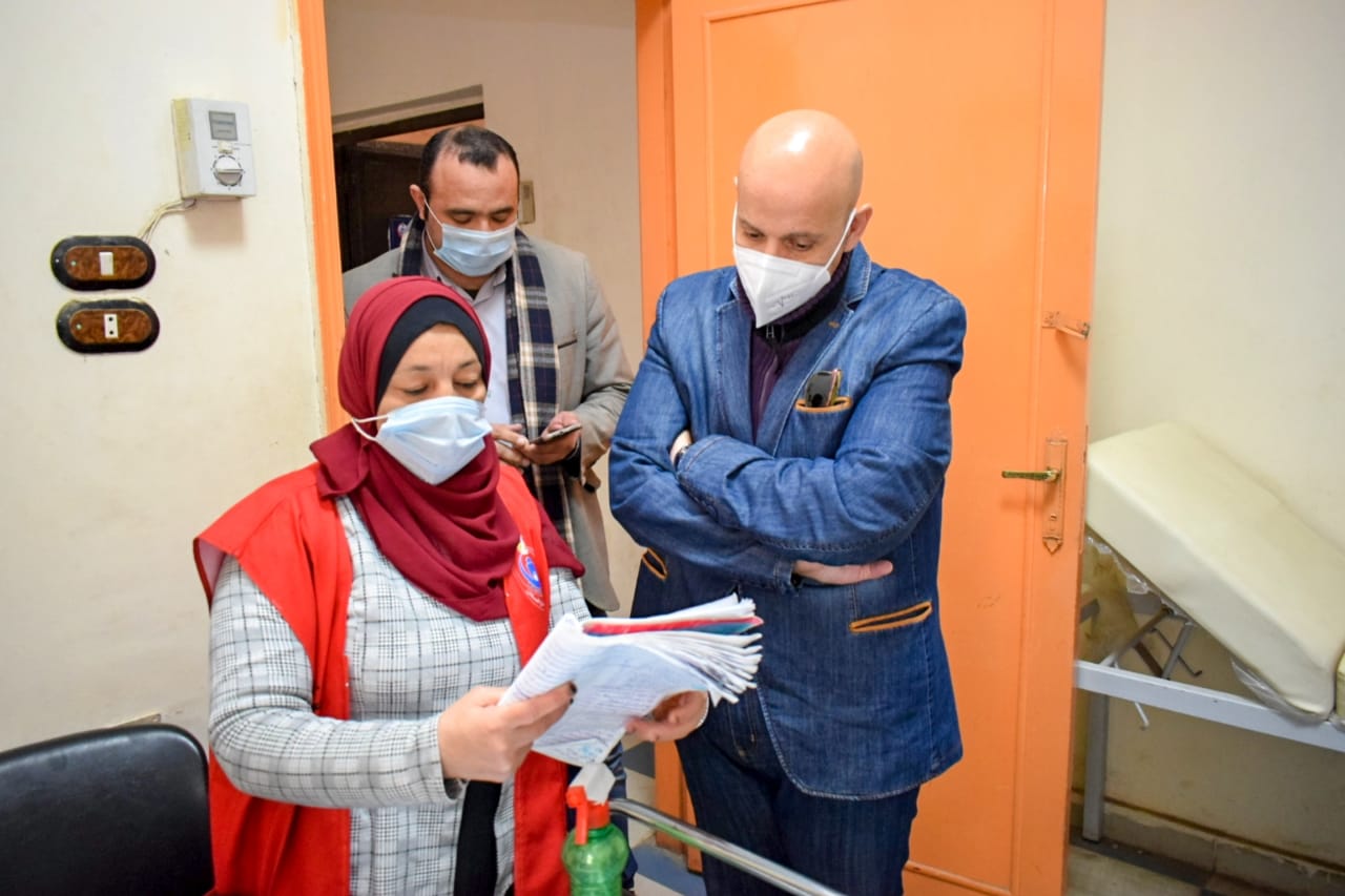 جولة وكيل وزارة الصحة بالمركز الطبي 1