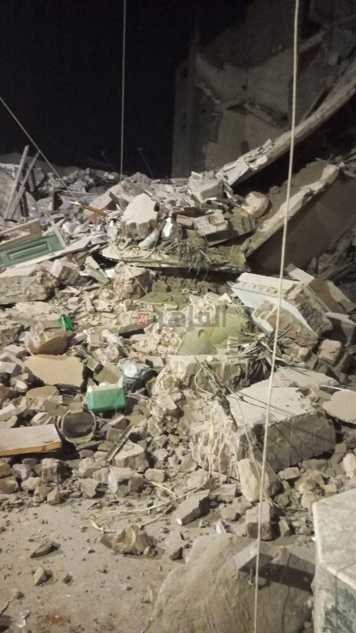 انهيار منزل بالشرقية 05