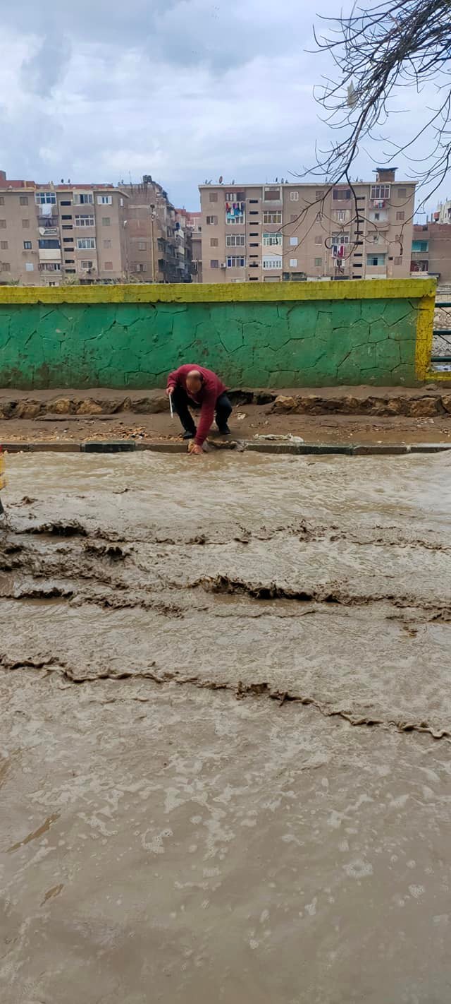 تراكم مياه الأمطار في شوارع الشرقية 03