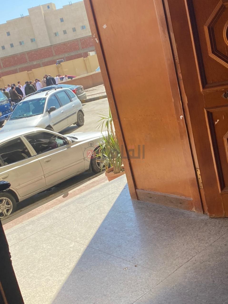 وصول رجل الأعمال محمد الأمين للمحكمة