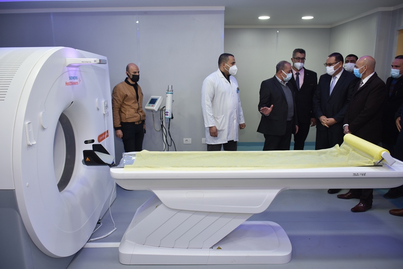 افتتاح وحدة الآشعة المقطعية بمستشفى المبرة بالزقازيق 03