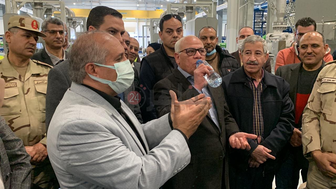محطة معالجة مياه البحر بمدينة بورسعيد الجديدة 