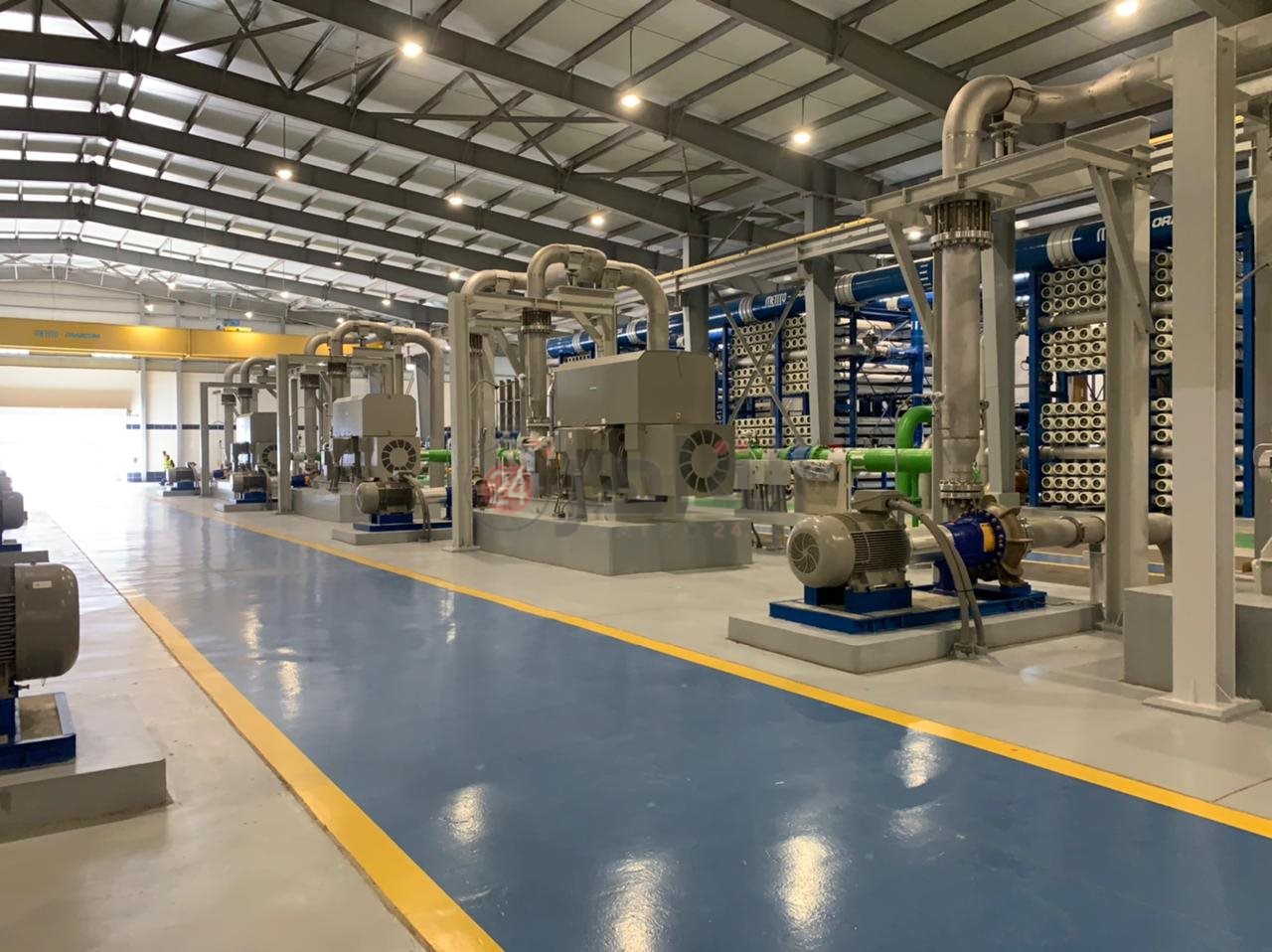 محطة معالجة مياه البحر بمدينة بورسعيد الجديدة 11