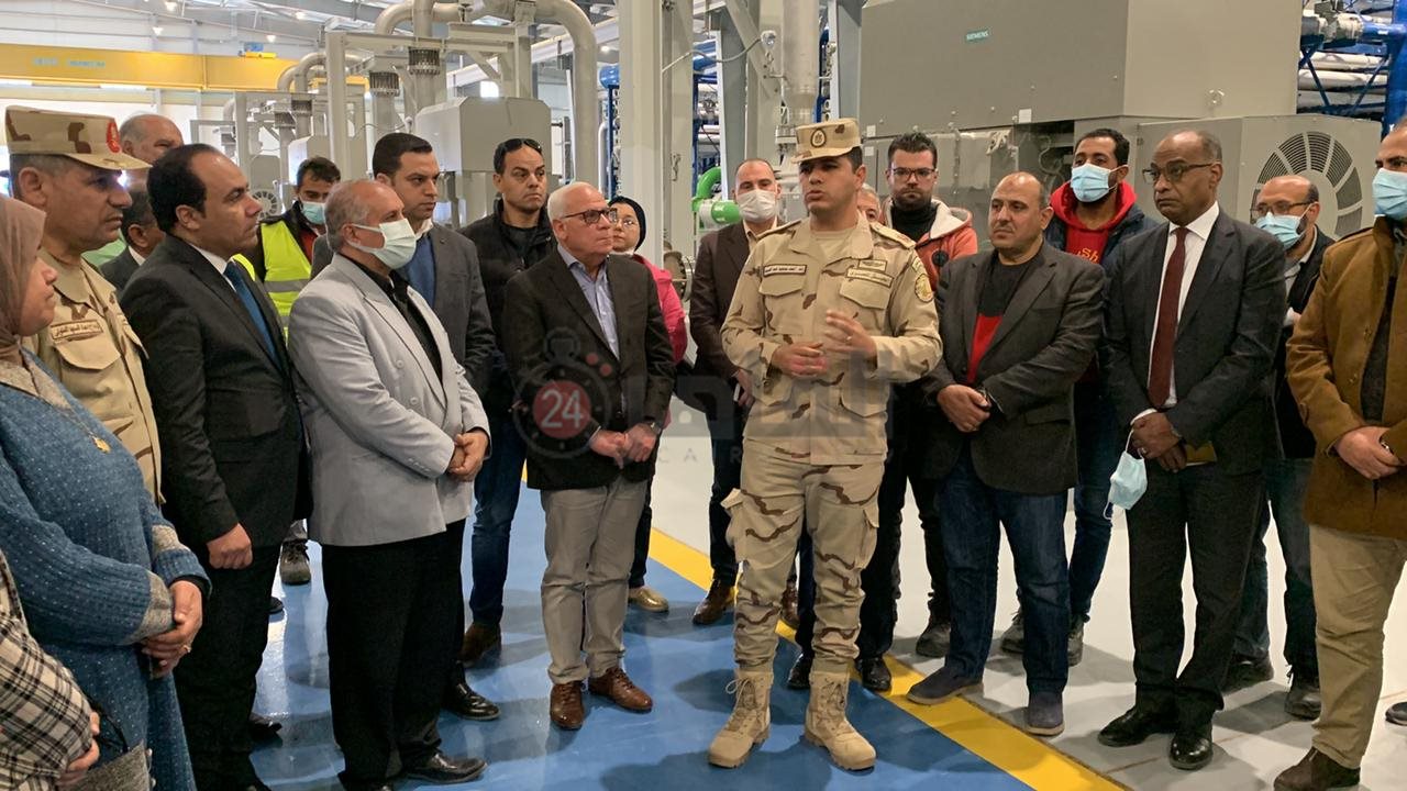 محطة معالجة مياه البحر بمدينة بورسعيد الجديدة 13