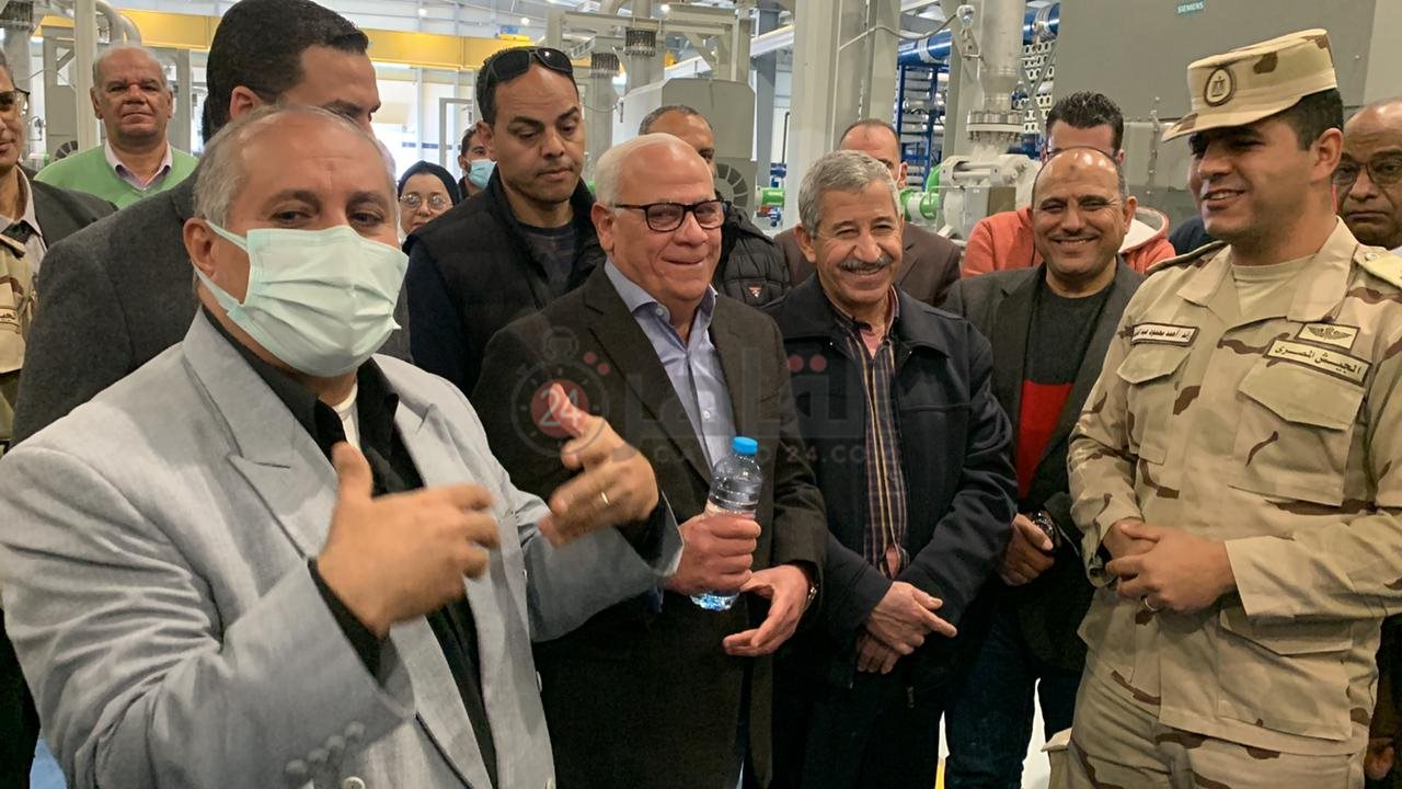 محطة معالجة مياه البحر بمدينة بورسعيد الجديدة 16