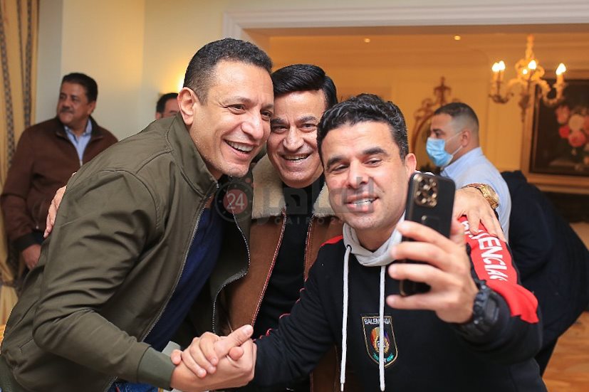 سيلفي الغندور وحلمي عبد الباقي ومحمد مصطفى