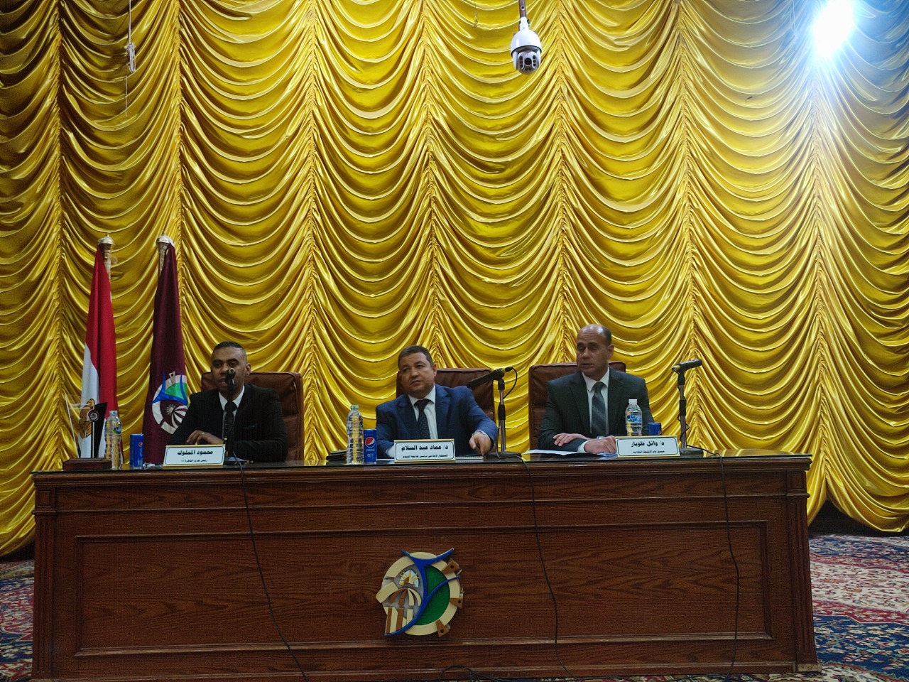 افتتاح المنتدى الإعلامي بجامعة الفيوم