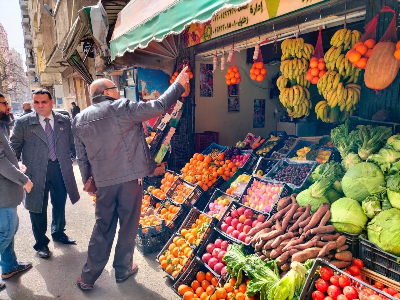 حملة تموين الإسكندرية على الأسواق