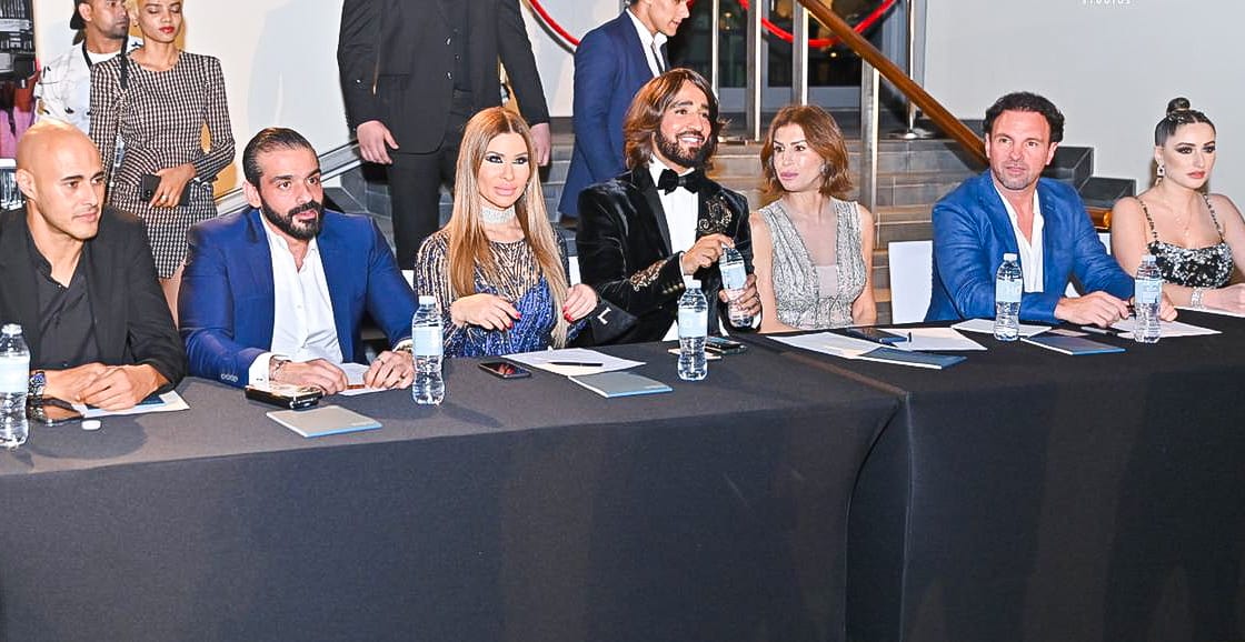 هاني البحيري واعضاء لجنة تحكيم فاشون فاكتور