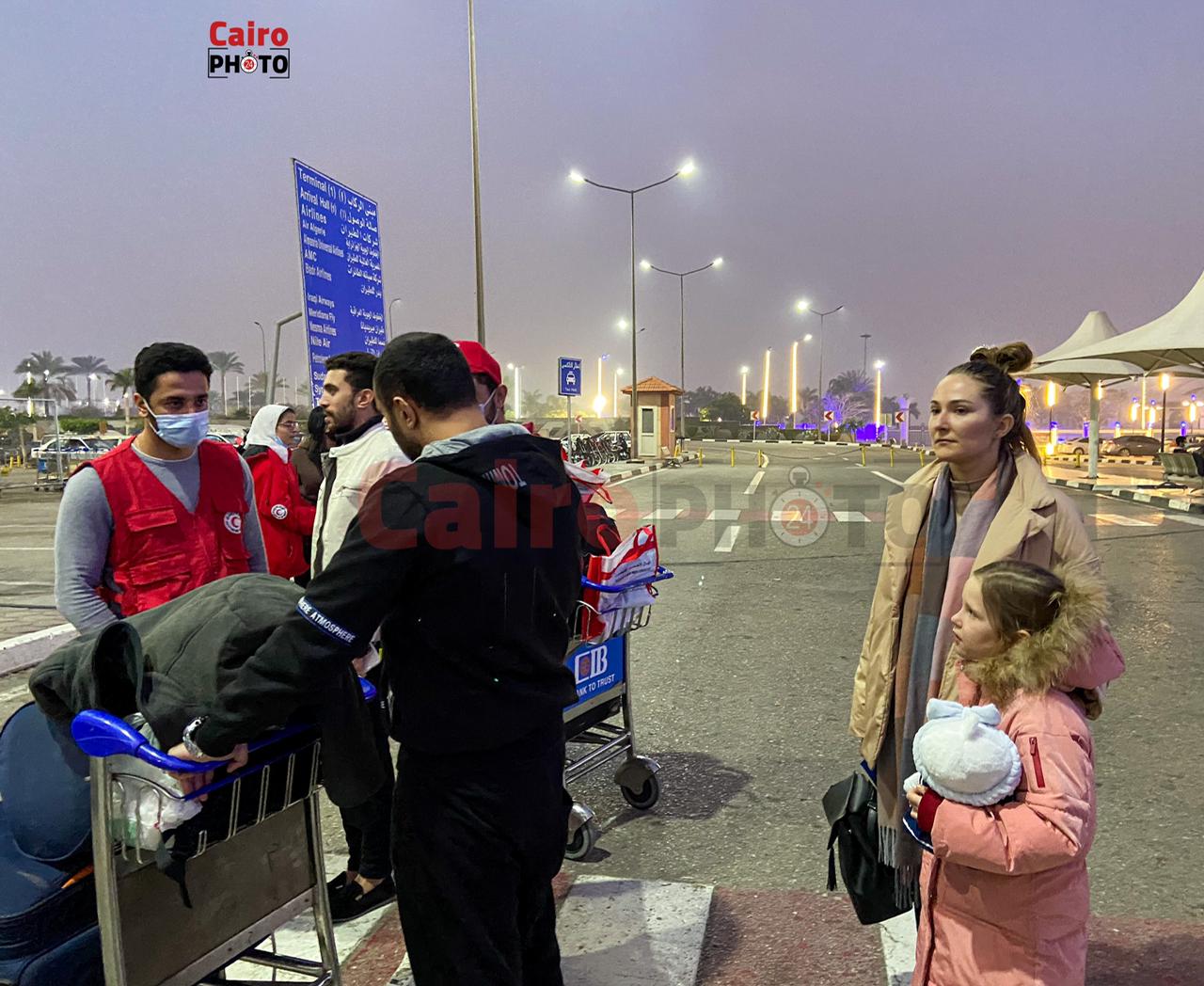 الطلاب المصريين العائدين من أوكرانيا 