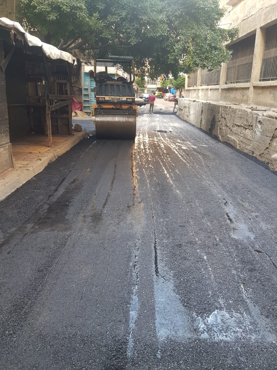 رفع كفاءة الطرق في الإسكندرية 